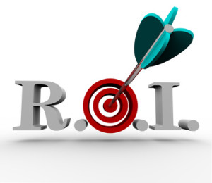 Return on Investment - Arrow and Target